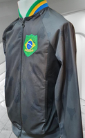 BRAZIL 2013 TT TRAINING BLACK RETRO ADIDAS ZIP FIREBIRD JACKET MEDIUM  # 3F77290