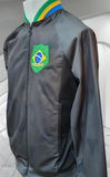 BRAZIL 2013 TT TRAINING BLACK RETRO ADIDAS ZIP FIREBIRD JACKET MEDIUM  # 3F77290