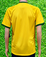 BRAZIL 2014 FIFA WORLD CUP 4TH PLACE HOME JERSEY NIKE SHIRT CAMISA MEDIUM # 575280-703