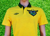 BRAZIL 2010 UMBRO WORLD CHAMPIONS COLLECTION CREST BY FERNANDO CHAMARELLI COMMEMORATIVE JERSEY SIZE 38