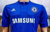 ENGLISH PREMIER CHELSEA 2009-10 TREBLE HOME ADIDAS JERSEY SHIRT S/ MEDIUM  # E84291