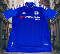 ENGLISH PREMIER CHELSEA 2015-16 FA COMMUNITY SHIELDS RUNNER-UP HOME ADIDAS JERSEY SHIRT SMALL # AH5104