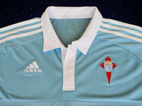 SPANISH LA LIGA CELTA VIGO 2015-2016 SEMI-FINAL COPA DEL REY HOME JERSEY ADIDAS SHIRT CAMISETA XL