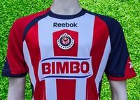 MEXICO LIGA MX CHIVAS DE GUADALAJARA 2009-2010 HOME REEBOK SHIRT MEDIUM