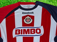 MEXICO LIGA MX CHIVAS DE GUADALAJARA 2009-2010 HOME REEBOK SHIRT MEDIUM
