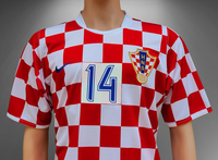 CROATIA 2008 EURO QUALIFICATION Luka Modrić HOME NIKE JERSEY SHIRT LARGE / HRVATSKA KUĆNA MAJICA VELIKA