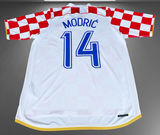 CROATIA 2008 EURO QUALIFICATION Luka Modrić HOME NIKE JERSEY SHIRT LARGE / HRVATSKA KUĆNA MAJICA VELIKA