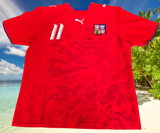 CZECH 2006 WORLD CUP LEGENDARY Pavel Nedvěd 11 JERSEY PUMA SHIRT CZECH 2006 WORLD CUP LEGENDARY Pavel Nedvěd 11 JERSEY PUMA SHIRT