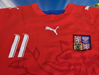 CZECH 2006 WORLD CUP LEGENDARY Pavel Nedvěd 11 JERSEY PUMA SHIRT TRIKOT XL 