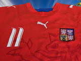 CZECH 2006 WORLD CUP LEGENDARY Pavel Nedvěd 11 JERSEY PUMA SHIRT TRIKOT XL 