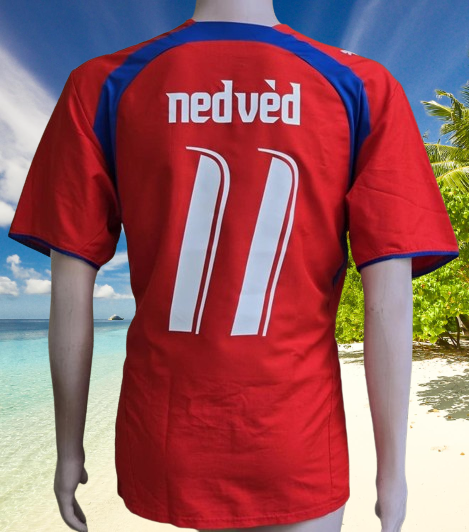 CZECH 2006 WORLD CUP LEGENDARY Pavel Nedvěd 11 JERSEY PUMA SHIRT TRIKOT XL 