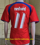CZECH 2006 WORLD CUP LEGENDARY Pavel Nedvěd 11 JERSEY PUMA SHIRT TRIKOT XL  SOLD !!!