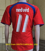 CZECH 2006 WORLD CUP LEGENDARY Pavel Nedvěd 11 JERSEY PUMA SHIRT TRIKOT XL  SOLD !!!