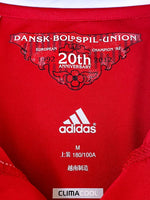 DENMARK 2012 EURO HOME 2OTH ANNIVERSARY 1992 EUROPEAN CHAMPION ADIDAS JERSEY SHIRT DANSK FODBOL M # X11598