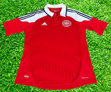 DENMARK 2012 EURO HOME 2OTH ANNIVERSARY 1992 EUROPEAN CHAMPION ADIDAS JERSEY SHIRT DANSK FODBOL M # X11598