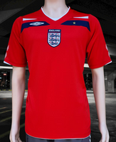 ENGLAND 2008 UEFA EURO QUALIFICATION AWAY UMBRO JERSEY SHIRT LARGE