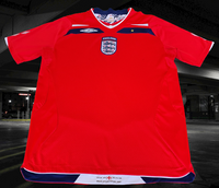 ENGLAND 2008 UEFA EURO QUALIFICATION AWAY UMBRO JERSEY SHIRT LARGE