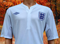 ENGLAND 2012 EURO QUALIFICATION HOME UMBRO JERSEY SHIRT EXTRA LARGE