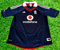 ENGLAND CRICKET 2010 One Day International (ODI) CRICKET ADIDAS JERSEY SHIRT MEDIUM # E87918