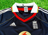 ENGLAND CRICKET 2010 One Day International (ODI) CRICKET ADIDAS JERSEY SHIRT MEDIUM # E87918