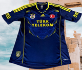 TURKEY SUPER LIG : FENERBAHçE S.K. 2013-2014 SUPER LIG CHAMPION THIRD JERSEY ADIDAS SHIRT MEDIUM #  D08133