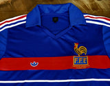 France 1984 EURO CHAMPION HOME RETRO MEDIUM SHIRT