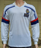 France 1986 WORLD CUP JEAN TIGANA 14 AWAY LARGE JERSEY SHIRT