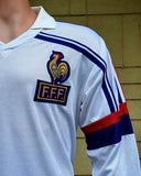 France 1986 WORLD CUP JEAN TIGANA 14 AWAY LARGE JERSEY SHIRT