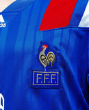 FRANCE EURO 1992  DESCHAMPS 7 HOME LARGE JERSEY SHIRT