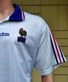 FRANCE 1994-1995 EURO 1996 AWAY JERSEY LARGE SHIRT