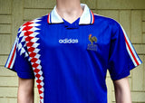 FRANCE 1994-1995 HOME JERSEY MEDIUM SHIRT