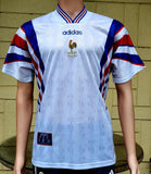 FRANCE 1996-1997 DESCHAMPS 7 AWAY JERSEY MEDIUM SHIRT