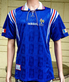 FRANCE EURO 1996 1997 HOME JERSEY LARGE SHIRT