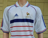 FRANCE WORLD CUP 1998 CHAMPION AWAY JERSEY LARGE SHIRT