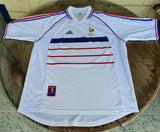 FRANCE WORLD CUP 1998 CHAMPION AWAY JERSEY LARGE SHIRT