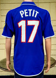 FRANCE EURO 2000 EMMANUEL PETIT 17  HOME LARGE SHIRT