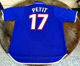 FRANCE EURO 2000 EMMANUEL PETIT 17  HOME LARGE SHIRT