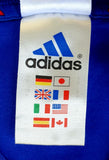 FRANCE 2002 WORLD CUP ZIDANE 10 HOME JERSEY MEDIUM SHIRT