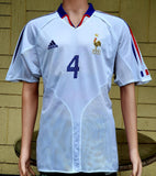 France EURO 2004- 2006 VIEIRA 4 AWAY SHIRT LARGE JERSEY