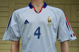 France EURO 2004- 2006 VIEIRA 4 AWAY SHIRT LARGE JERSEY