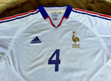 France EURO 2004- 2006 VIEIRA 4 AWAY SHIRT LARGE JERSEY