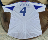 France EURO 2004- 2006 VIEIRA 4 AWAY SHIRT LARGE JERSEY