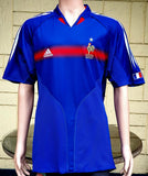 FRANCE EURO 2004- 2006 HOME SHIRT PLAYER VERSION LARGE JERSEY