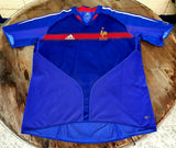 FRANCE EURO 2004- 2006 HOME SHIRT PLAYER VERSION LARGE JERSEY