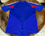 FRANCE EURO 2004- 2006 HOME SHIRT PLAYER VERSION LARGE JERSEY