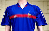 FRANCE EURO 2004- 2006 HOME SHIRT LARGE JERSEY