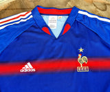 FRANCE EURO 2004- 2006 HOME SHIRT LARGE JERSEY