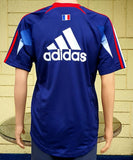 FRANCE EURO 2004 TRAINING SHIRT MEDIUM JERSEY