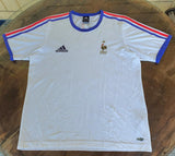 FRANCE 2004 TRAINING ADIDAS SHIRT MEDIUM JERSEY