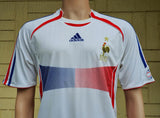 FRANCE 2006 WORLD CUP- 2008 AWAY SHIRT ADIDAS LARGE JERSEY